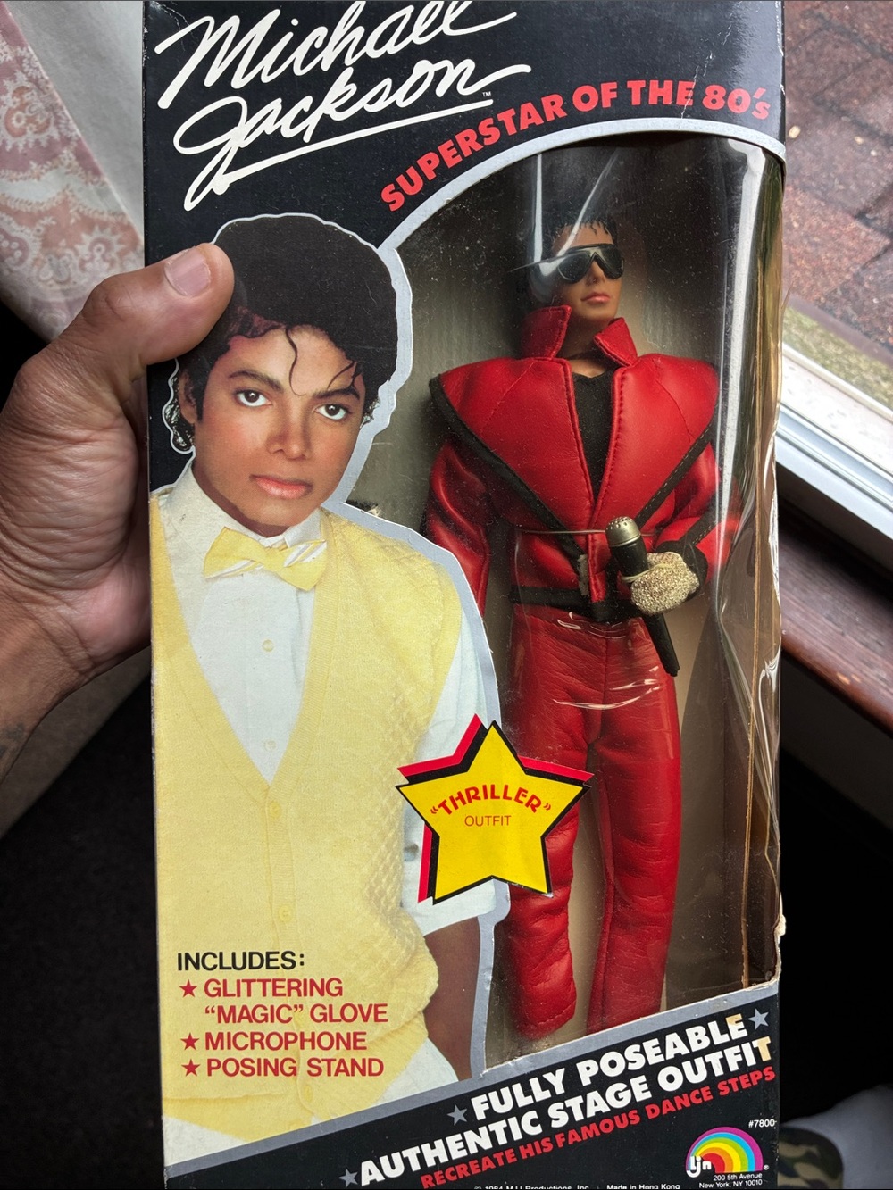 Micheal Jackson rare 1984 figure!